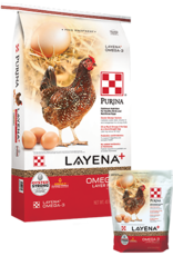 Purina Mills LAYENA PLUS OMEGA PELLET 40LBS