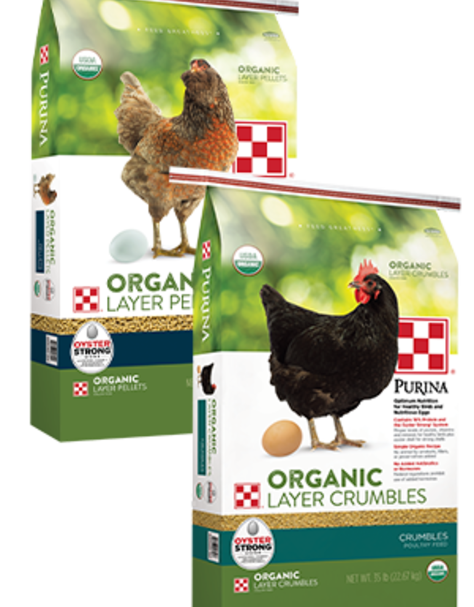 Purina Mills PURINA ORGANIC LAYER CRUMBLES 35LBS