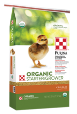 Purina Mills ORGANIC STARTER/GROWER CRUMBLES PURINA 35LBS