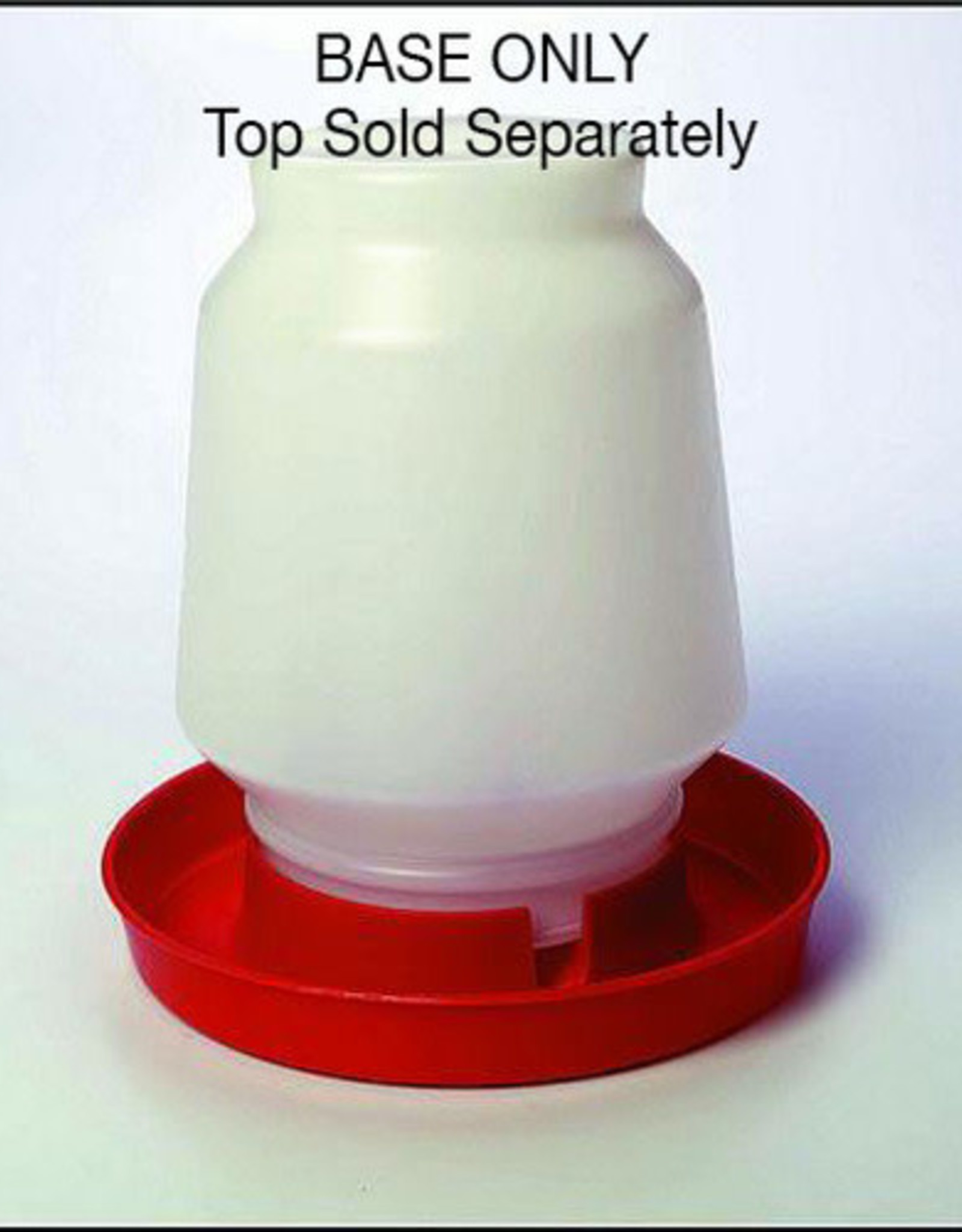 MILLER MANUFACTURING POULTRY WATER BASE GAL RED ^^^SOLD SEPARATE^^^