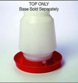 MILLER MANUFACTURING POULTRY WATER TOP GAL SCREW ON (BASE SEPARATE)