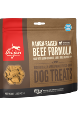 CHAMPION PET FOOD ORIJEN DOG TREATS RANCH RAISED BEEF 3.25OZ