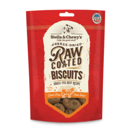 Stella & Chewy's Stella & Chewy's Raw Coated Biscuits Grass Fed Beef Recipe Dog Treats 9 Oz