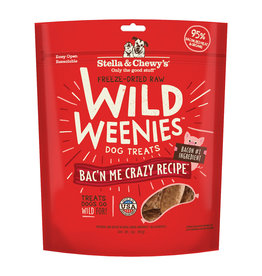 Stella & Chewy's Stella & Chewy's Freeze-Dried Raw Bac'n Me Crazy Recipe Wild Weenies Dog Treats 3 Oz
