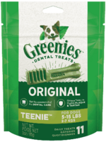 Greenies Greenies Original Teenie Natural Dental Care Dog Treats 54 Oz Box (192 Treats)