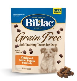 BIL-JAC FOODS, INC. BIL-JAC GRAIN FREE SOFT TRAINING TREATS FOR DOGS