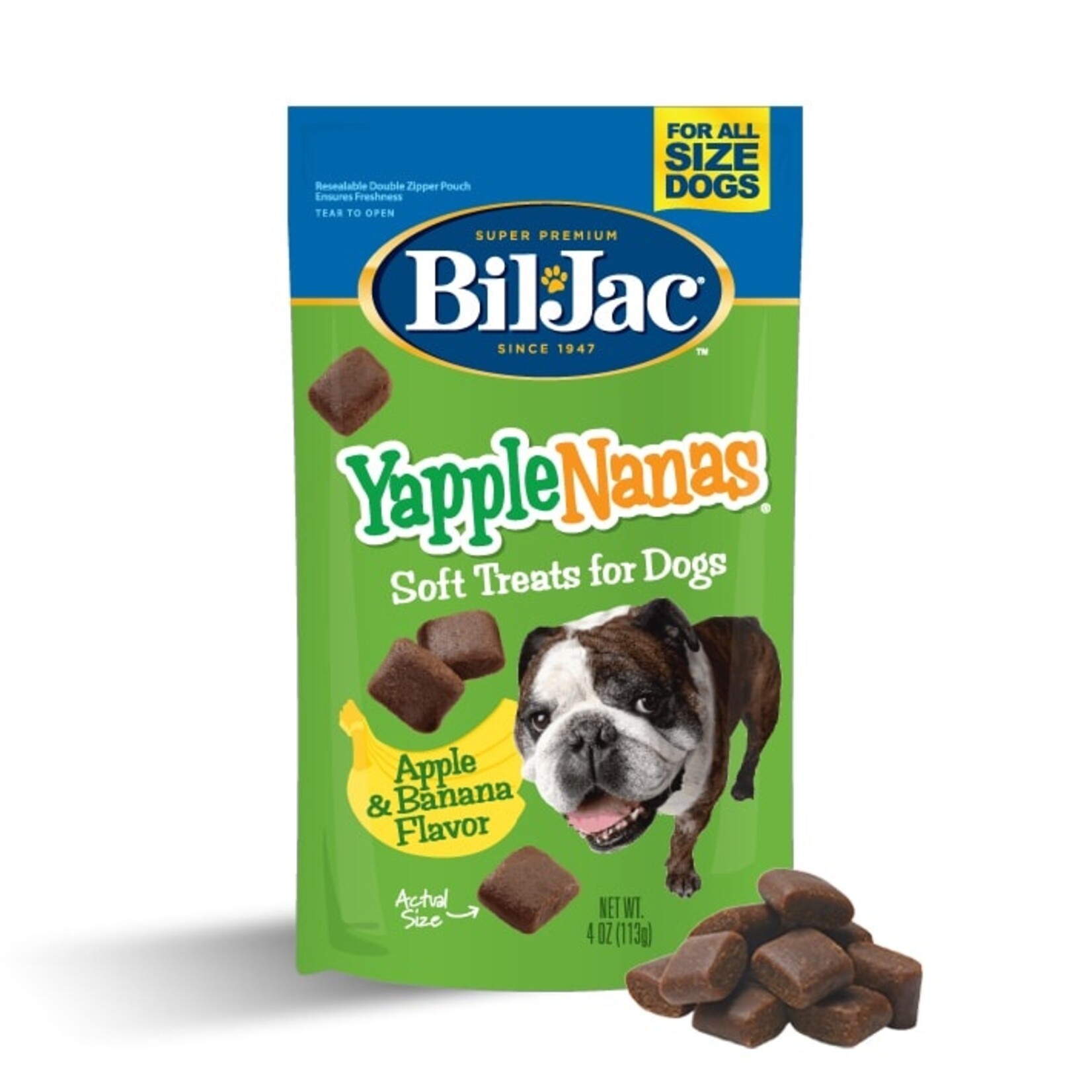 Bil-Jac Bil-Jac Yapple-Nanas Dog Treats - 4 oz
