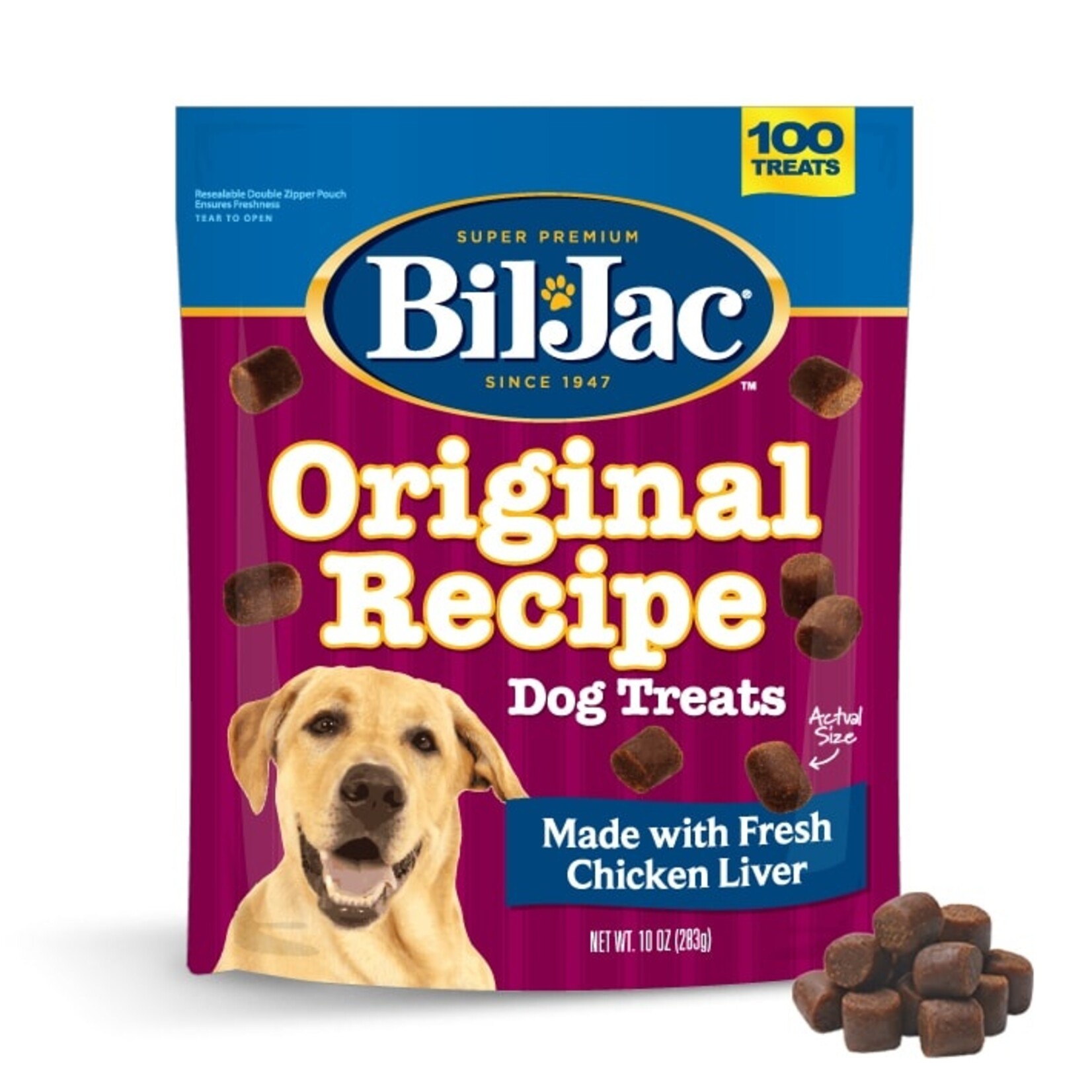 Bil-Jac Bil-Jac Original Recipe Dog Liver Treats - 10 oz