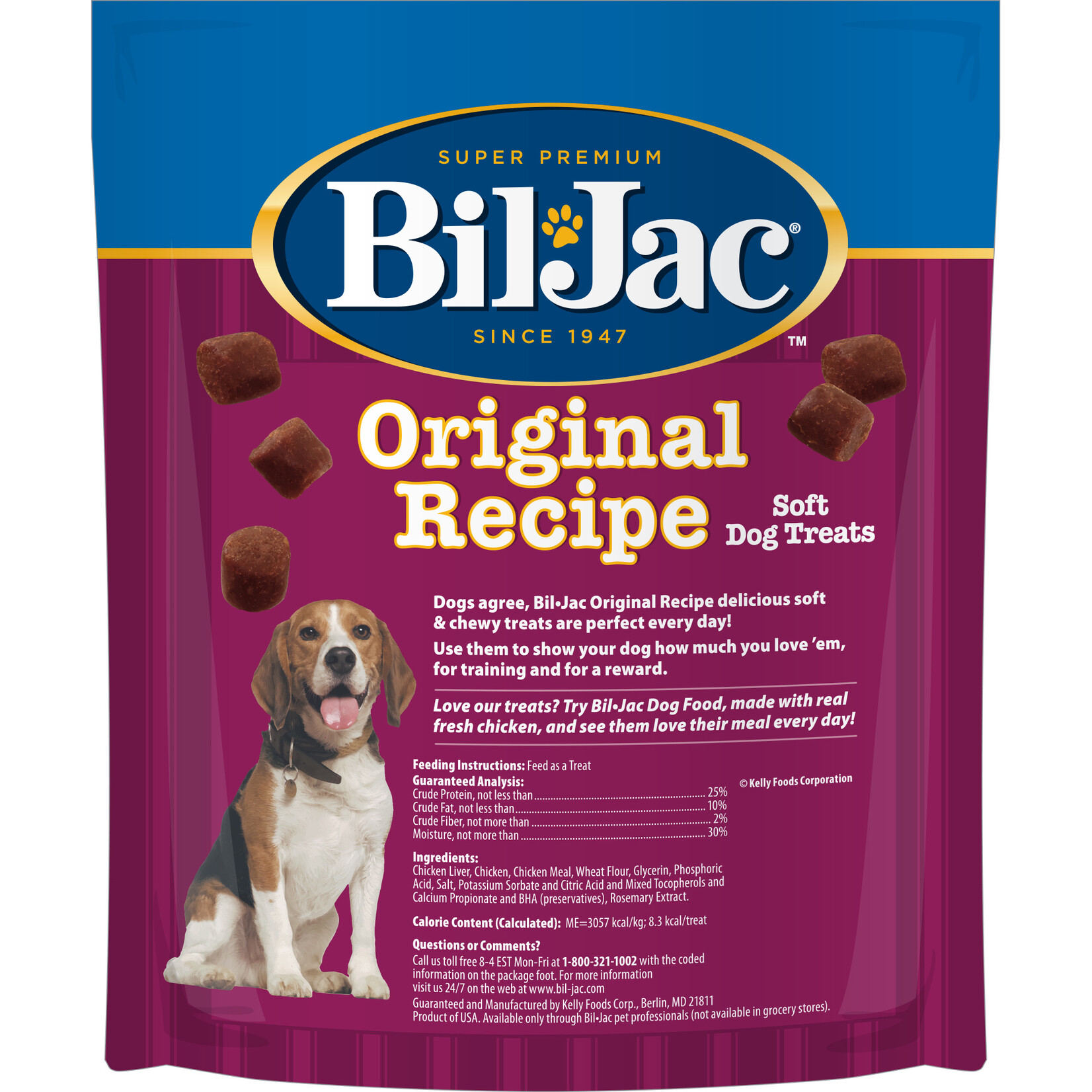 Bil-Jac Bil-Jac Original Recipe Dog Liver Treats - 10 oz