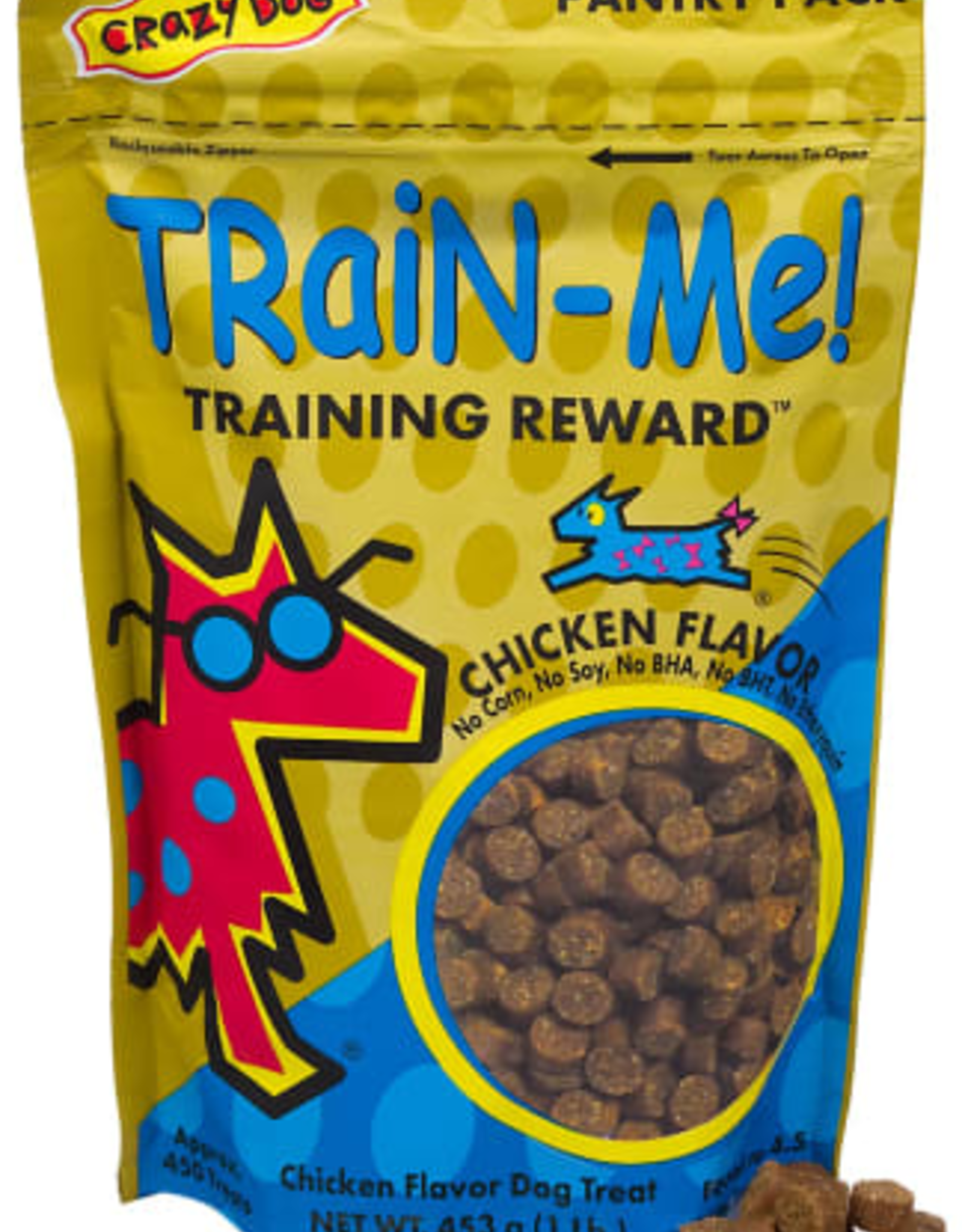 Crazy Dog CRAZY DOG TRAIN ME CHICKEN PANTRY PACK 1LBS