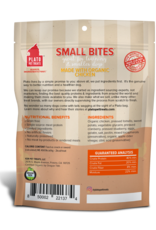 PLATO PET TREATS PLATO DOG SMALL BITES GRAIN FREE ORGANIC CHICKEN 6OZ