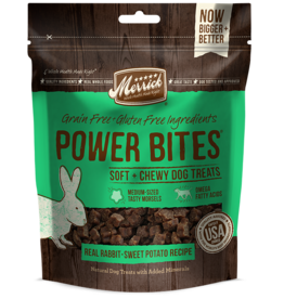 Merrick Merrick Power Bites REAL RABBIT 6 OZ  PD