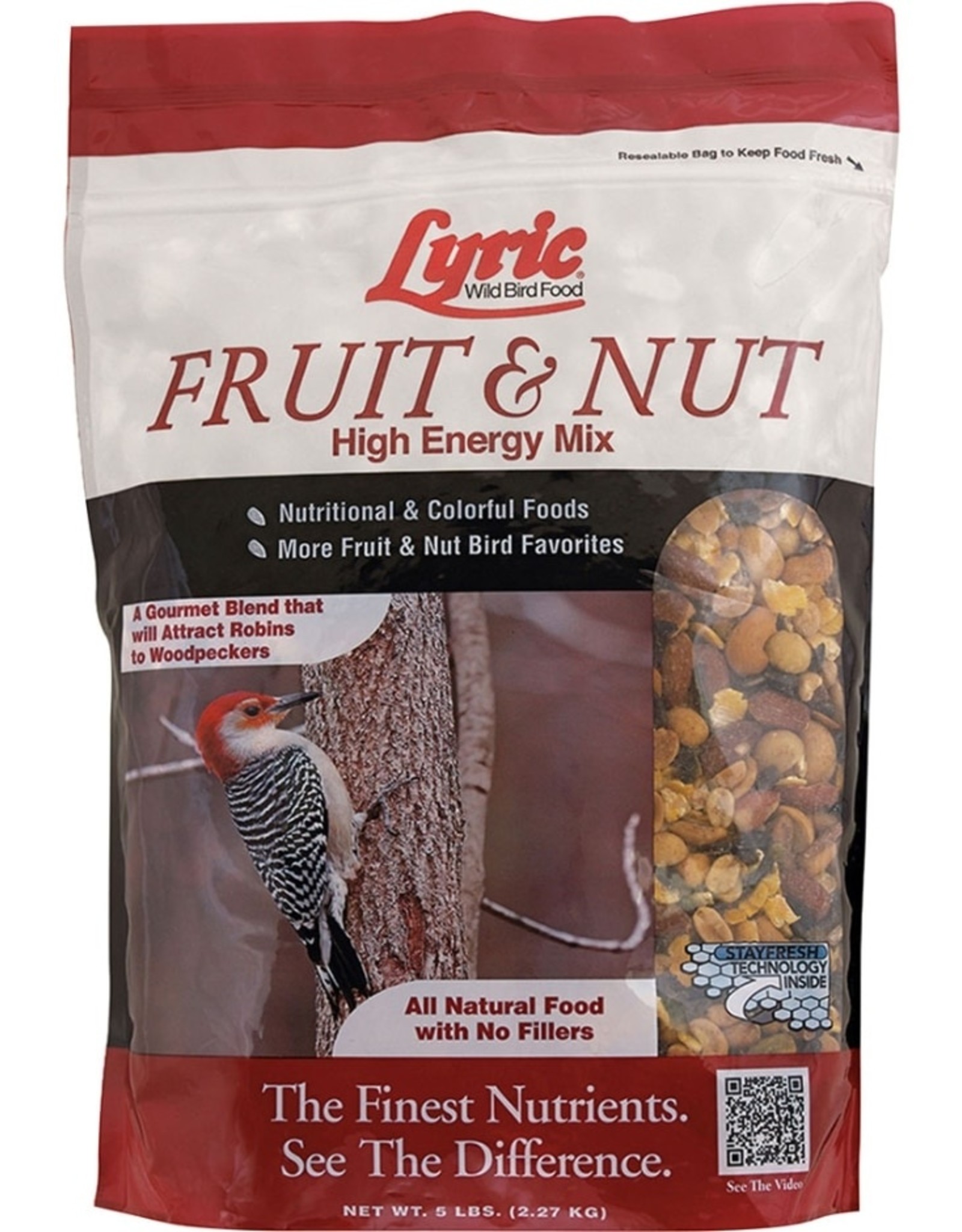 Lyric LYRIC FRUIT & NUT BIRD FOOD 5LBS