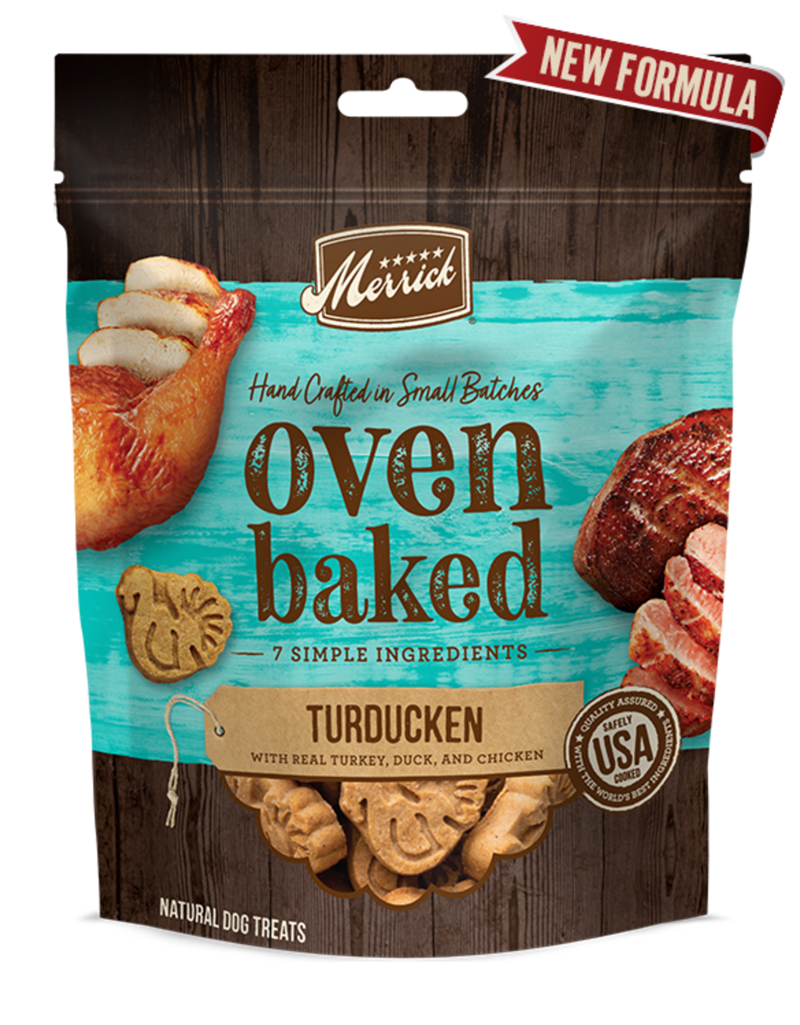 Merrick Merrick Oven Baked Turducken Dog Treats 11 oz