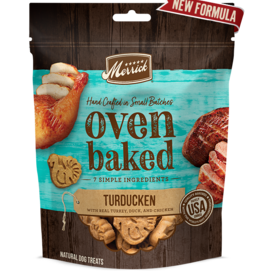 Merrick Merrick Oven Baked Turducken Dog Treats 11 oz