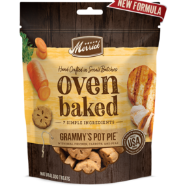Merrick Merrick Oven Baked GRAMMY'S CHICKEN POT PIE Dog Treats 11 oz