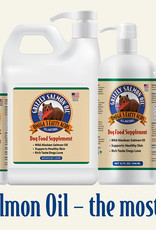 Grizzly Pet Products Grizzly Salmon Plus Omega 3-6-9 Food Supplement for Dogs & Cats - 16 Oz Pump