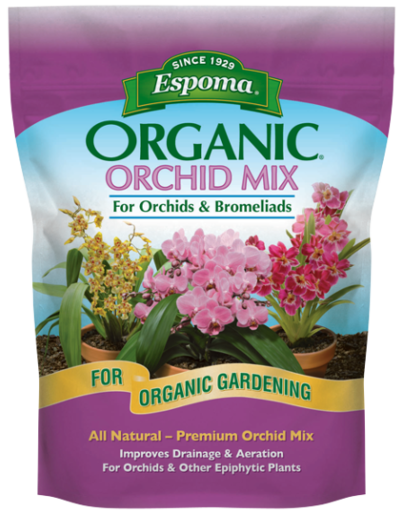 ESPOMA COMPANY ESPOMA ORCHID ORGANIC MIX 4QT