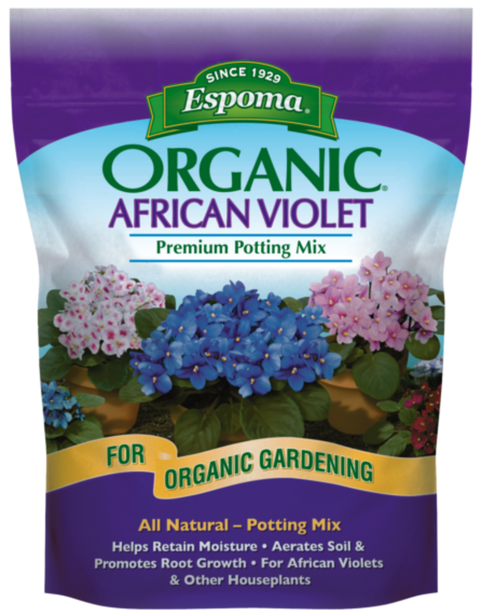 Espoma ESPOMA ORGANIC AFRICAN VIOLET MIX 4QT
