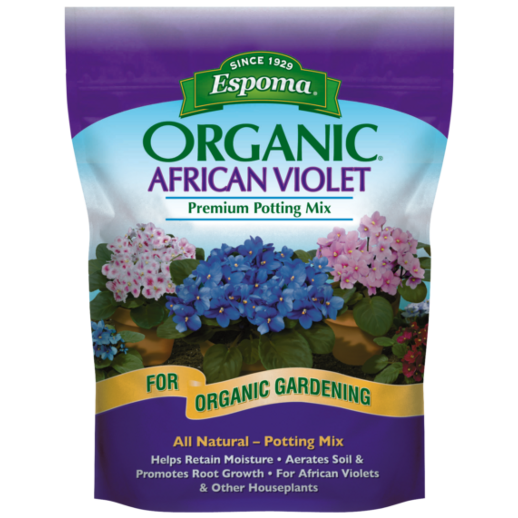 Espoma ESPOMA AFRICAN VIOLET PREMIUM POTTING MIX 4 QT