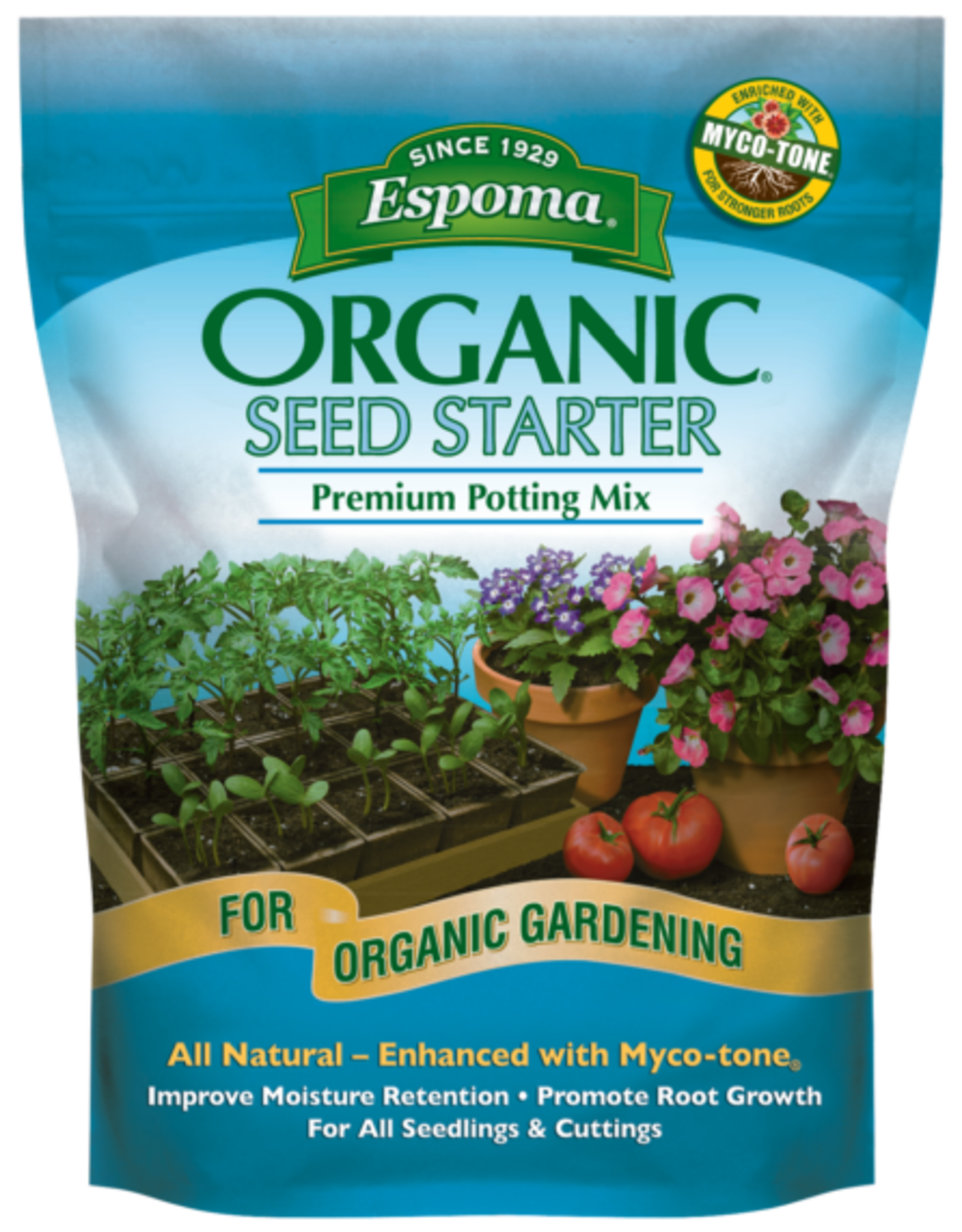 Espoma ESPOMA ORGANIC SEED STARTER MIX 16QT