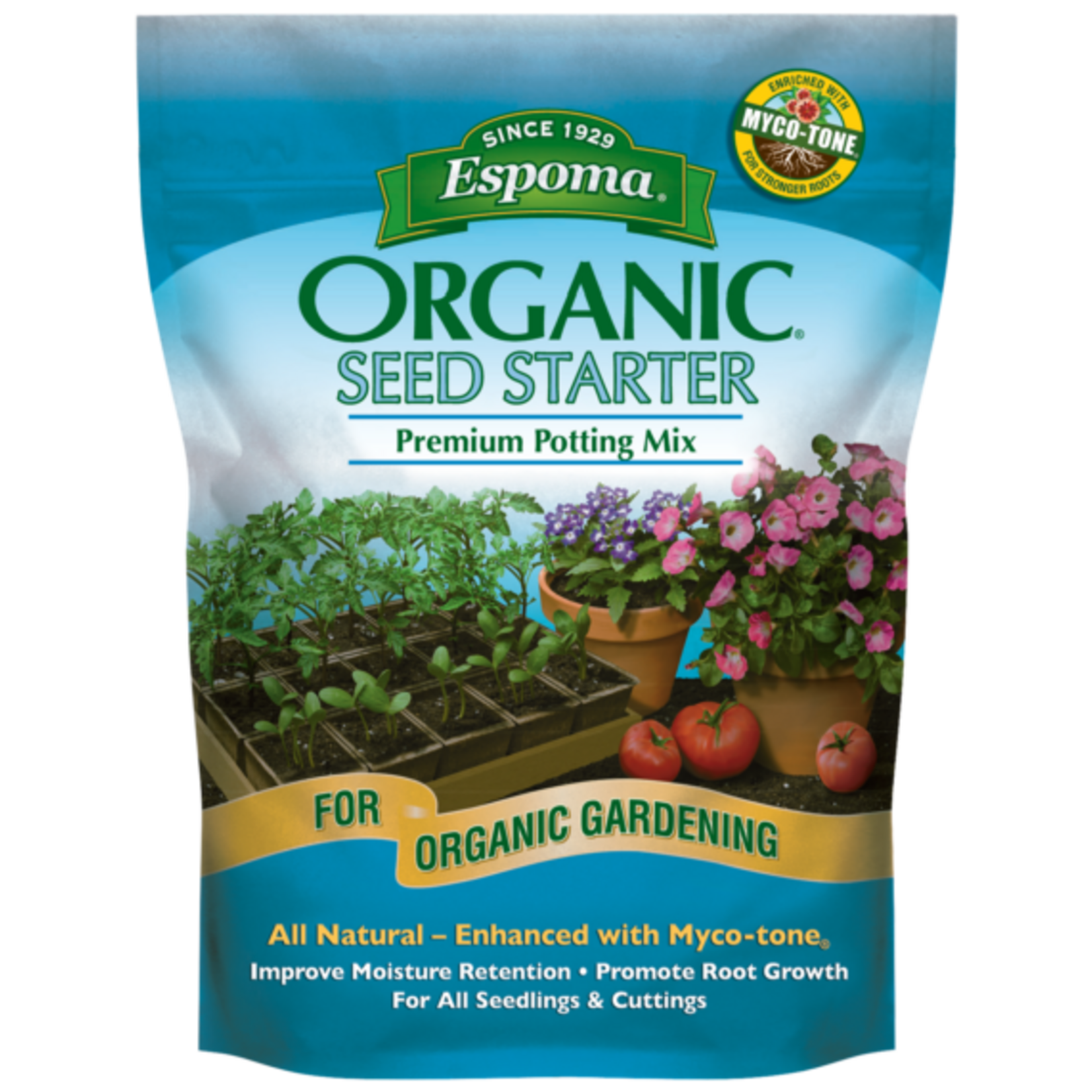 Espoma ESPOMA ORGANIC SEED STARTER MIX 16QT