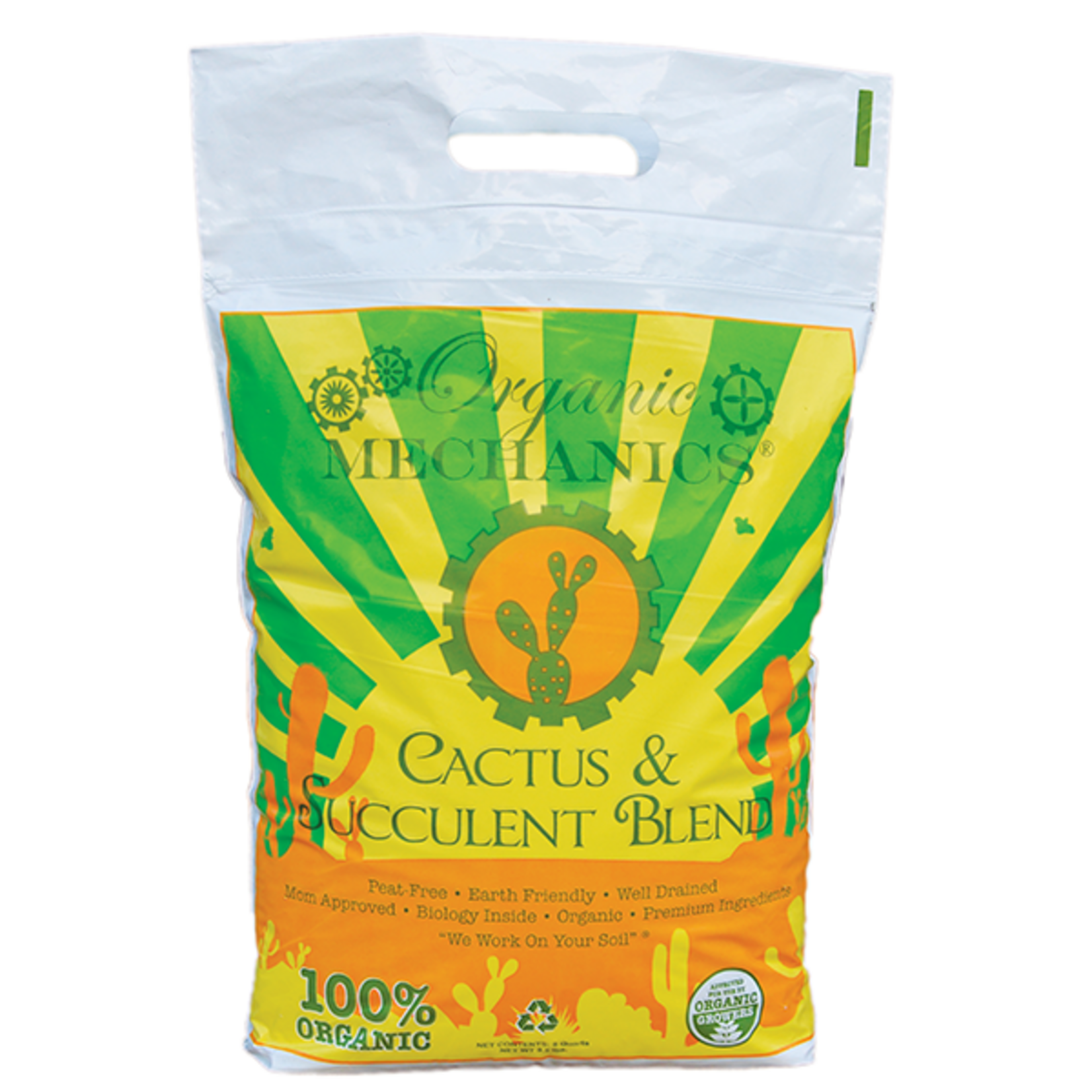 Organic Mechanics Organic Mechanics Cactus & Succulent Blend - 8 QT