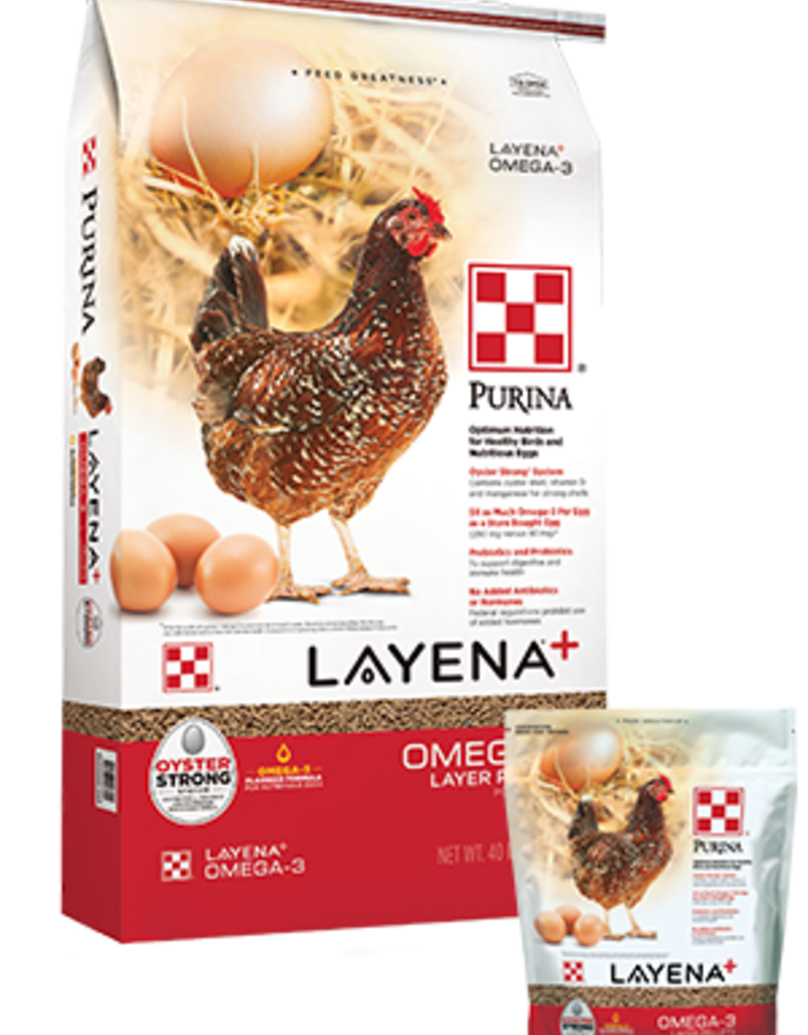 Purina Mills LAYENA PLUS OMEGA PELLET 10LBS