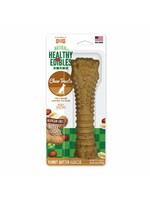 Nylabone Nylabone Natural Healthy Edibles Peanut Butter Flavor Dog Chew Treats