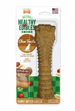 Nylabone Nylabone Natural Healthy Edibles Peanut Butter Flavor Dog Chew Treats