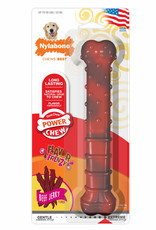 Nylabone Nylabone Flavor Frenzy Power Chew Dog Toy Beef Jerky - Large