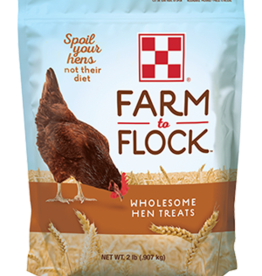 PURINA MILLS, INC. PURINA FARM TO FLOCK CHICKEN HEN TREATS 2LBS