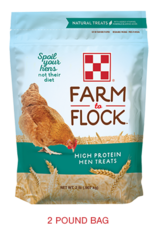 Purina Mills PURINA FARM TO FLOCK CHICKEN HEN TREATS HIGH PROTEIN 2LBS