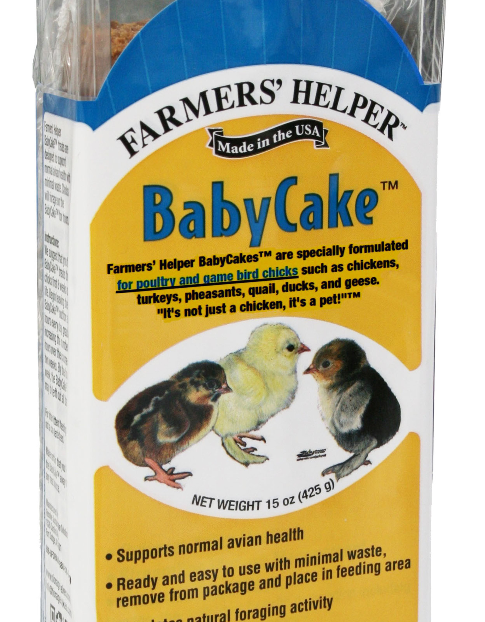 C & S PRODUCTS CO INC BABY CAKE CHICK SUPPLEMENT