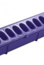 MILLER MANUFACTURING LITTLE GIANT FLIP-TOP FEEDER FOR POULTRY PURPLE