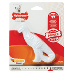 Nylabone Nylabone Power Chew Dental Dinosaur Dog Toy Chicken White - Small