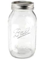 Jarden Home Brands Ball Mason Jar Quart with Cap - single