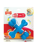 Nylabone NYLABONE COMFORT HOLD  X BONE BEEF SMALL