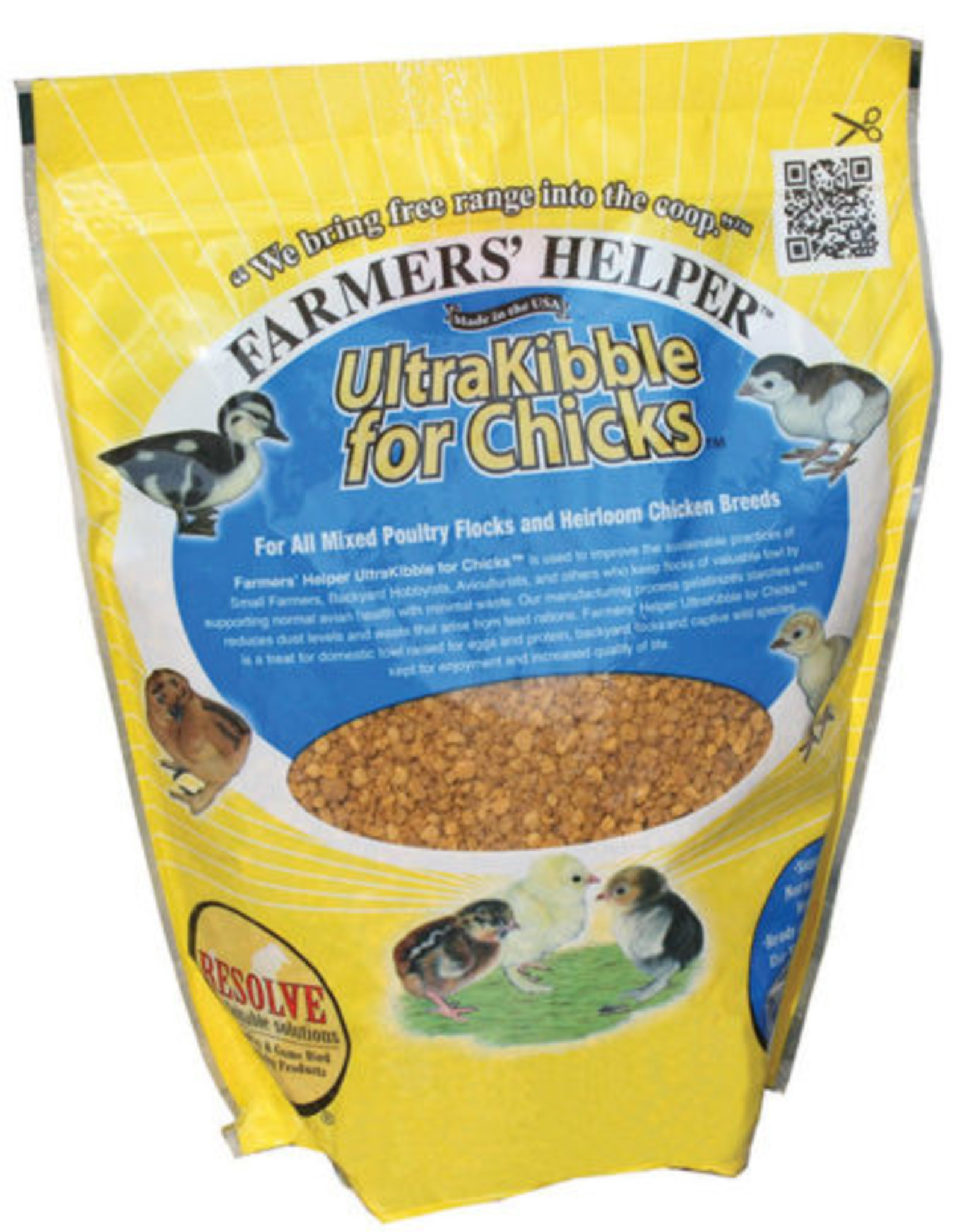 C & S PRODUCTS CO INC FARMERS' HELPER ULTRAKIBBLE FOR CHICKS 36OZ