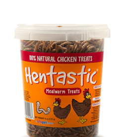 Unipet HENTASTIC MEALWORMS TO GO CHICKEN TREAT  6OZ