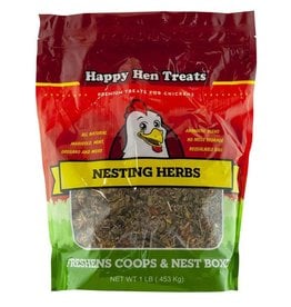 DURVET HAPPY HEN TREAT NESTING HERBS 1LB