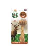 Nylabone Nylabone Natural Healthy Edibles Venison Bone Dog Chew Treats 4.9 Oz