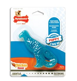 Nylabone Nylabone Puppy Dino Chicken Flavor Dog Toy - Small