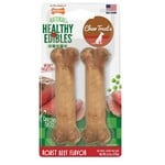 Nylabone NYLABONE EDIBLE ROAST BEEF -WOLF/MEDIUM 2PK