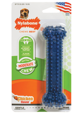 Nylabone NYLABONE TEXTURED DENTAL CHEW BONE WOLF