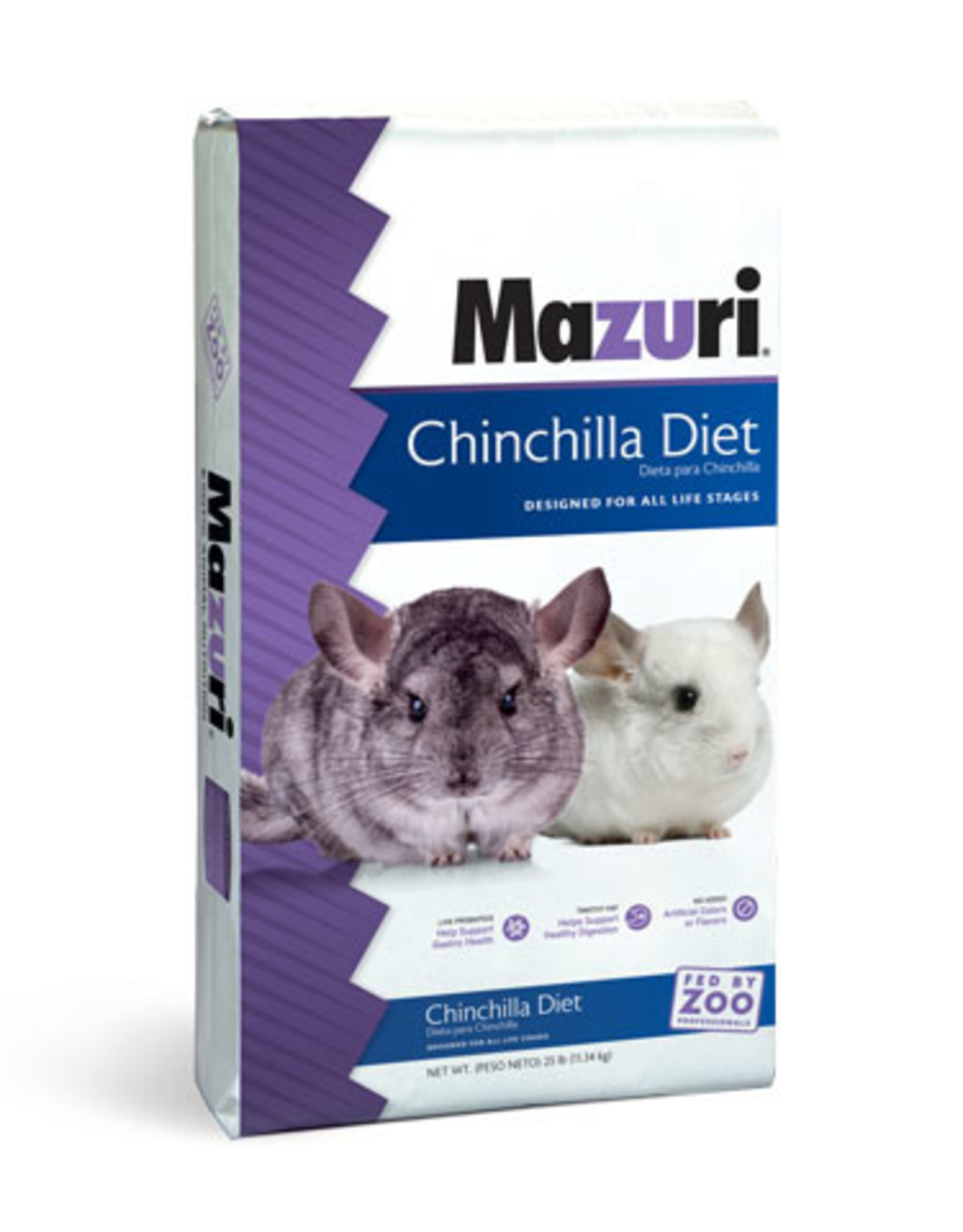 PURINA MILLS, INC. MAZURI CHINCHILLA CHOW PURINA 25LBS