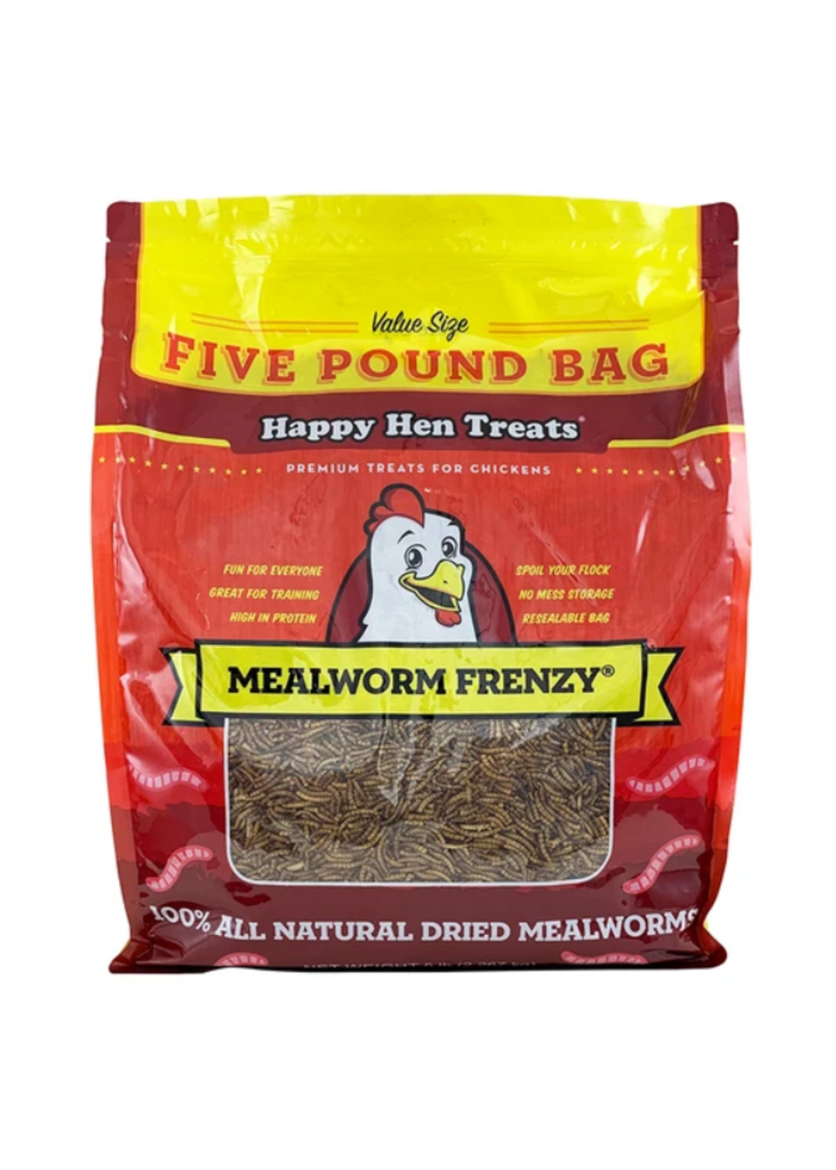 Happy Hen Treats HAPPY HEN MEALWORM FRENZY 5LBS