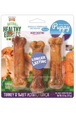 Nylabone NYLABONE HEALTHY EDIBLES TURKEY SWEET POTATO PUPPY 3 PK