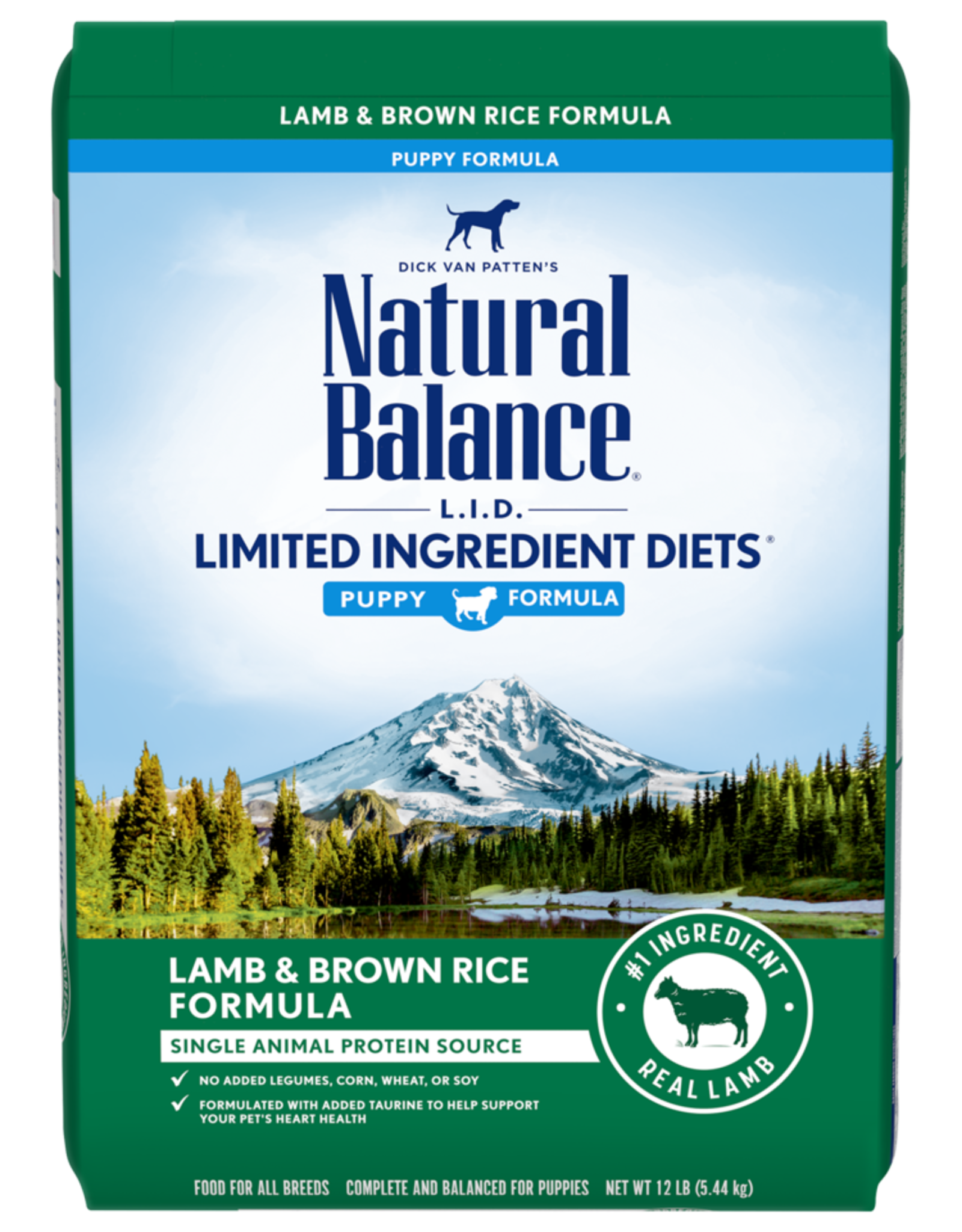 NATURAL BALANCE PET FOODS, INC NATURAL BALANCE LID LAMB & RICE PUPPY 24LBS