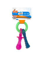 Nylabone Nylabone Puppy Chew Teething Pacifier Bacon Flavor - X-Small